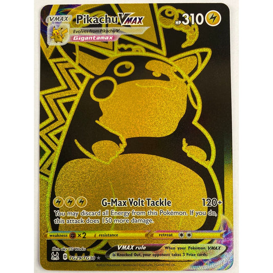 Pikachu VMax Full Art Ultra Rare TG29/TG30