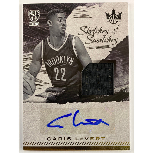 2017-18 Court Kings Caris Lavert Sketches & Swatches /399
