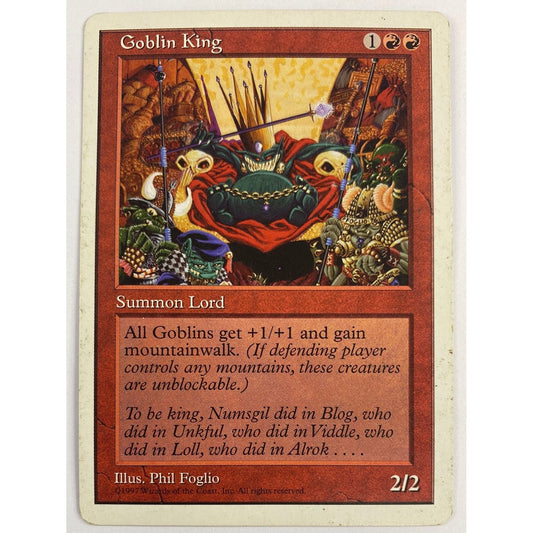 1997 MTG Goblin King