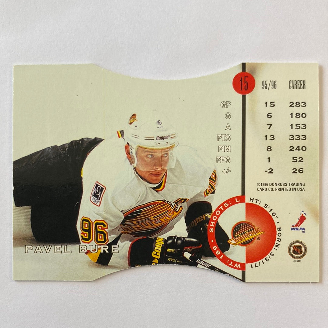 1996-97 Leaf Pavel Bure Press Proof Die Cut