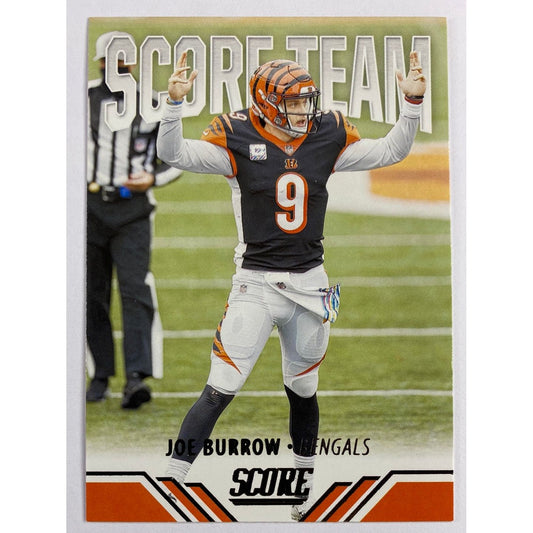 2021 Score Joe Burrow Score Team