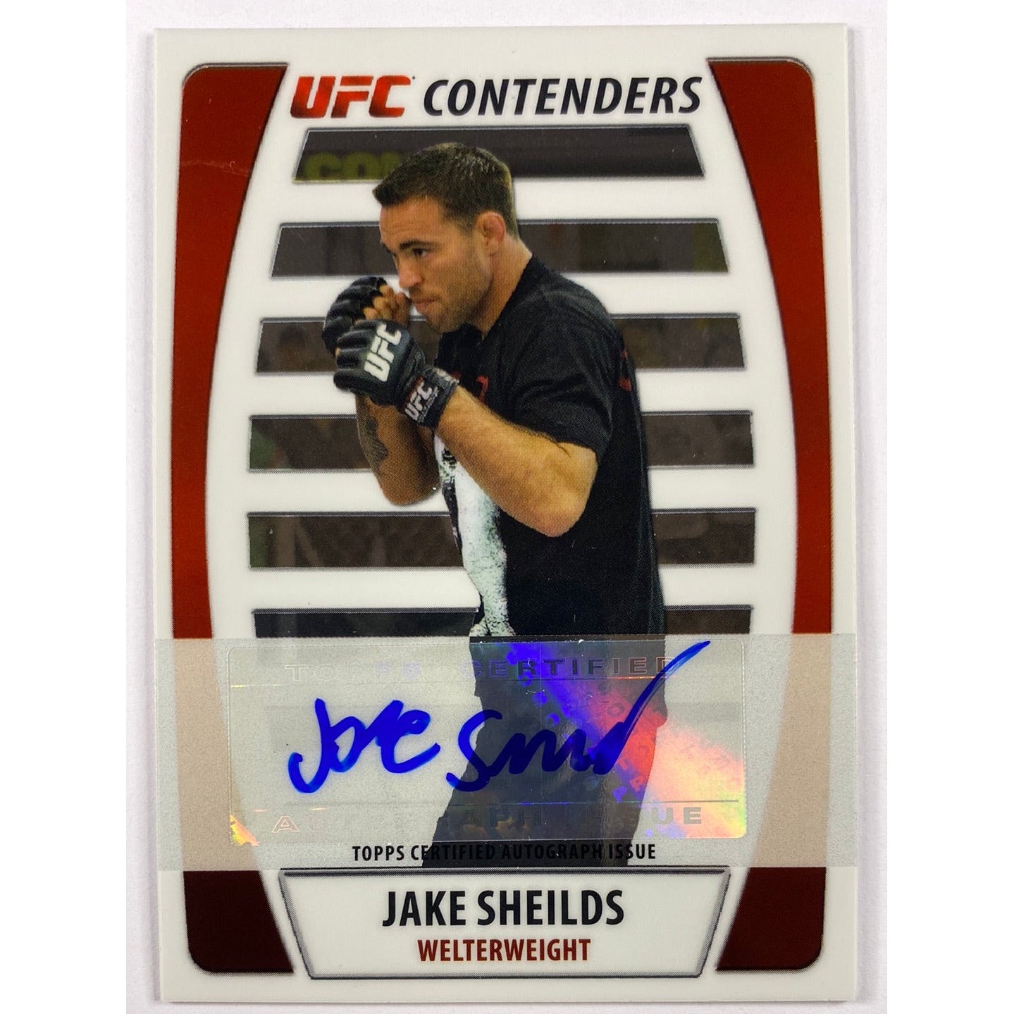 2010 Topps Jake Shields Rookie Auto /188