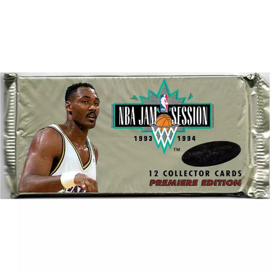 1993-94 Fleer NBA Jam Session Premiere Edition Basketball Hobby Pack