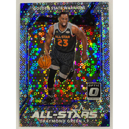 2017-18 Donruss Optic Draymond Green All Stars Disco Prizm