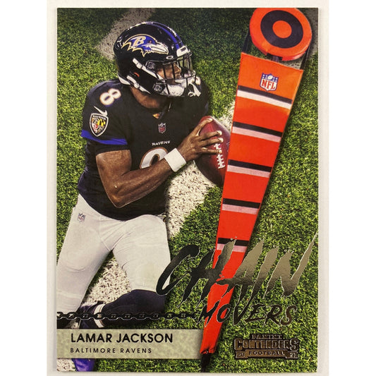 2021 Contenders Lamar Jackson Chain Movers