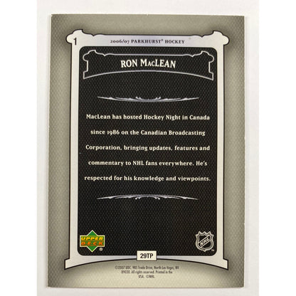 2006-07 Parkhurst Ron MacLean