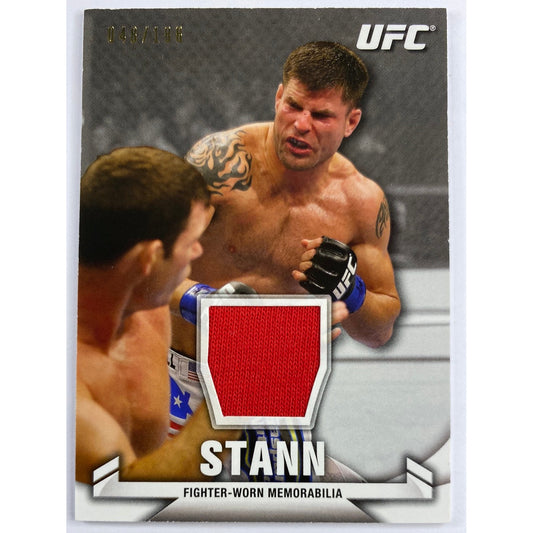 2013 Topps Knockout Brian Stann Fighter Worn Relic /188