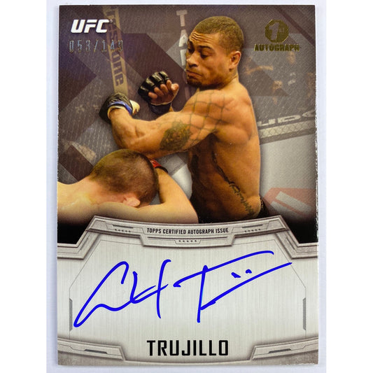 2014 Topps Knockout Abel Trujillo 1st Auto /149