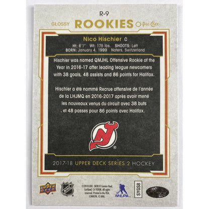 2017-18 Series 2 Nico Hischier Glossy Rookies