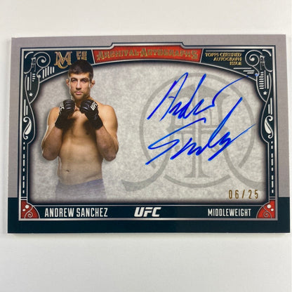 2016 Topps Andrew Sanchez Archival Autographs /25