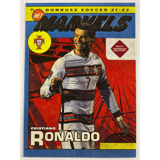 2021-22 Donruss Cristiano Ronaldo Net Marvels