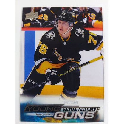2022-23 Series 1 Valtteri Puustinen Young Guns Clear Cut