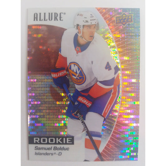 2023-24 Allure Samuel Bolduc Red Rainbow RC