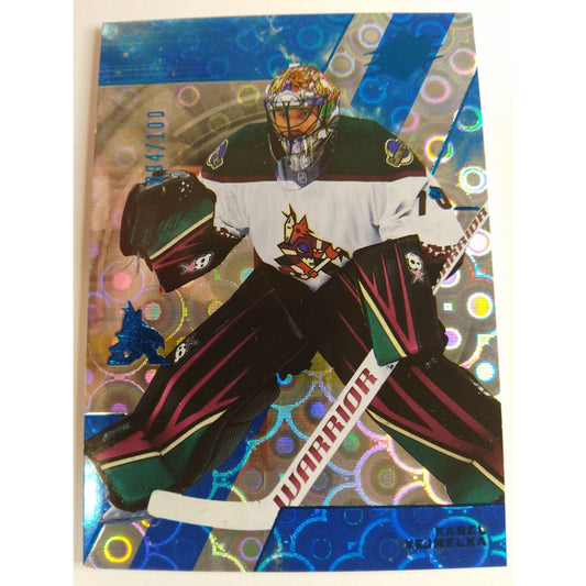 2023-24 Spx Purple Radiance /100 Karel Vejmelka