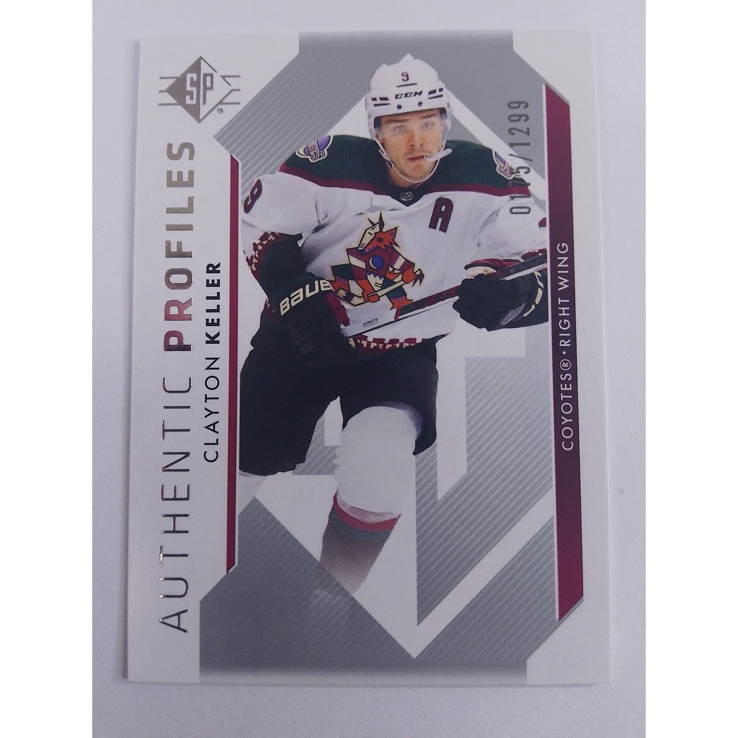 2023-24 SP Clayton Keller Authentic Profiles  /1299