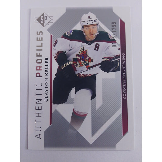 2023-24 SP Clayton Keller Authentic Profiles  /1299