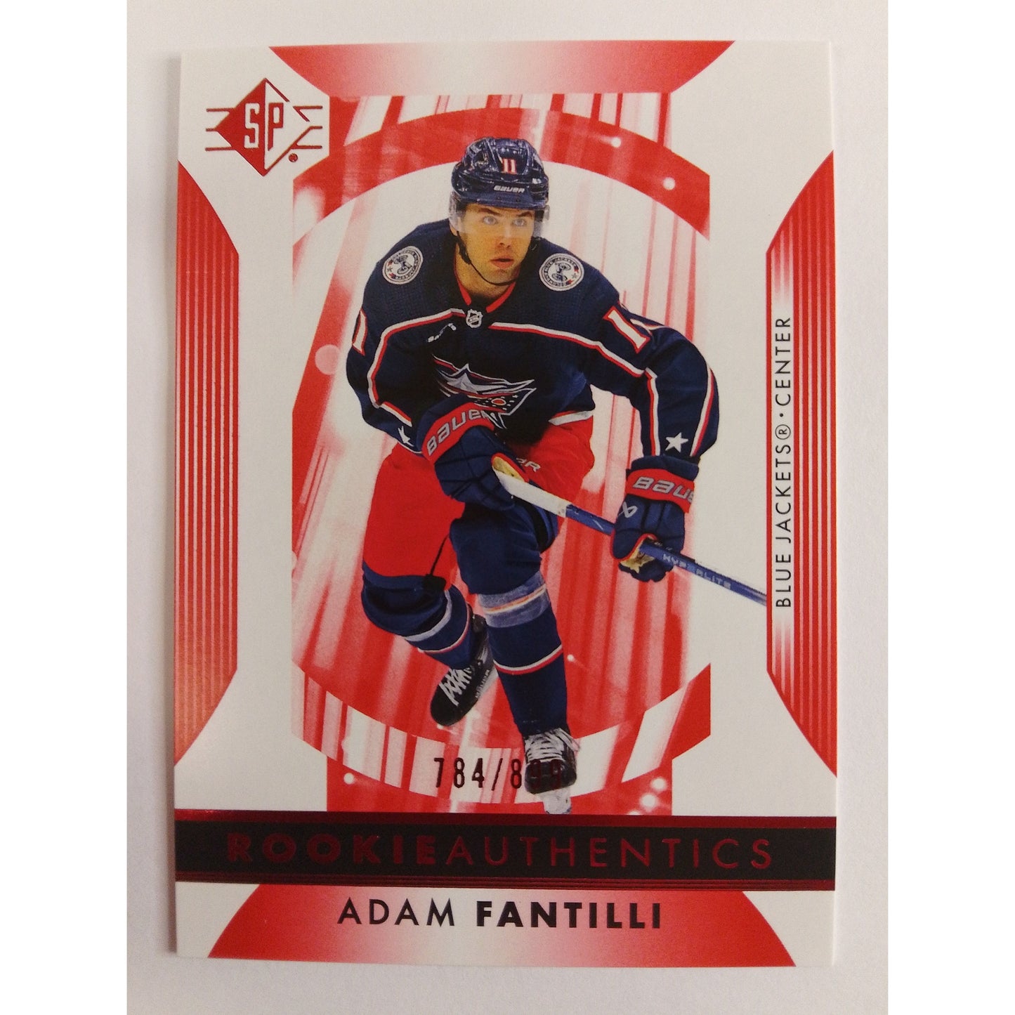 2023-24 SP Adam Fantilli Red Rookie Authentics /899