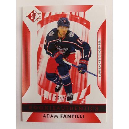 2023-24 SP Adam Fantilli Red Rookie Authentics /899