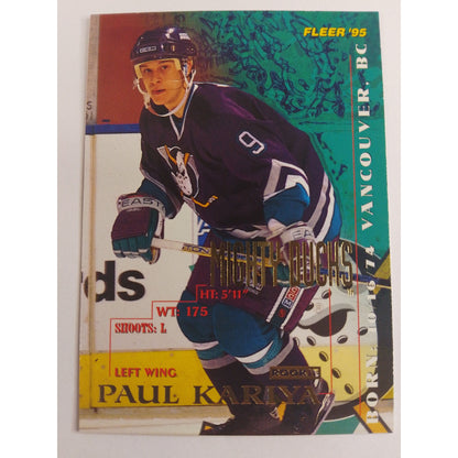 1995-96 Fleer Paul Kariya RC