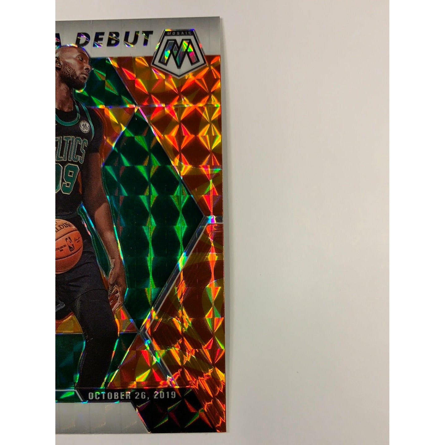 2019-20 Mosaic Tacko Fall Orange Reactive Prizm Rookie Card