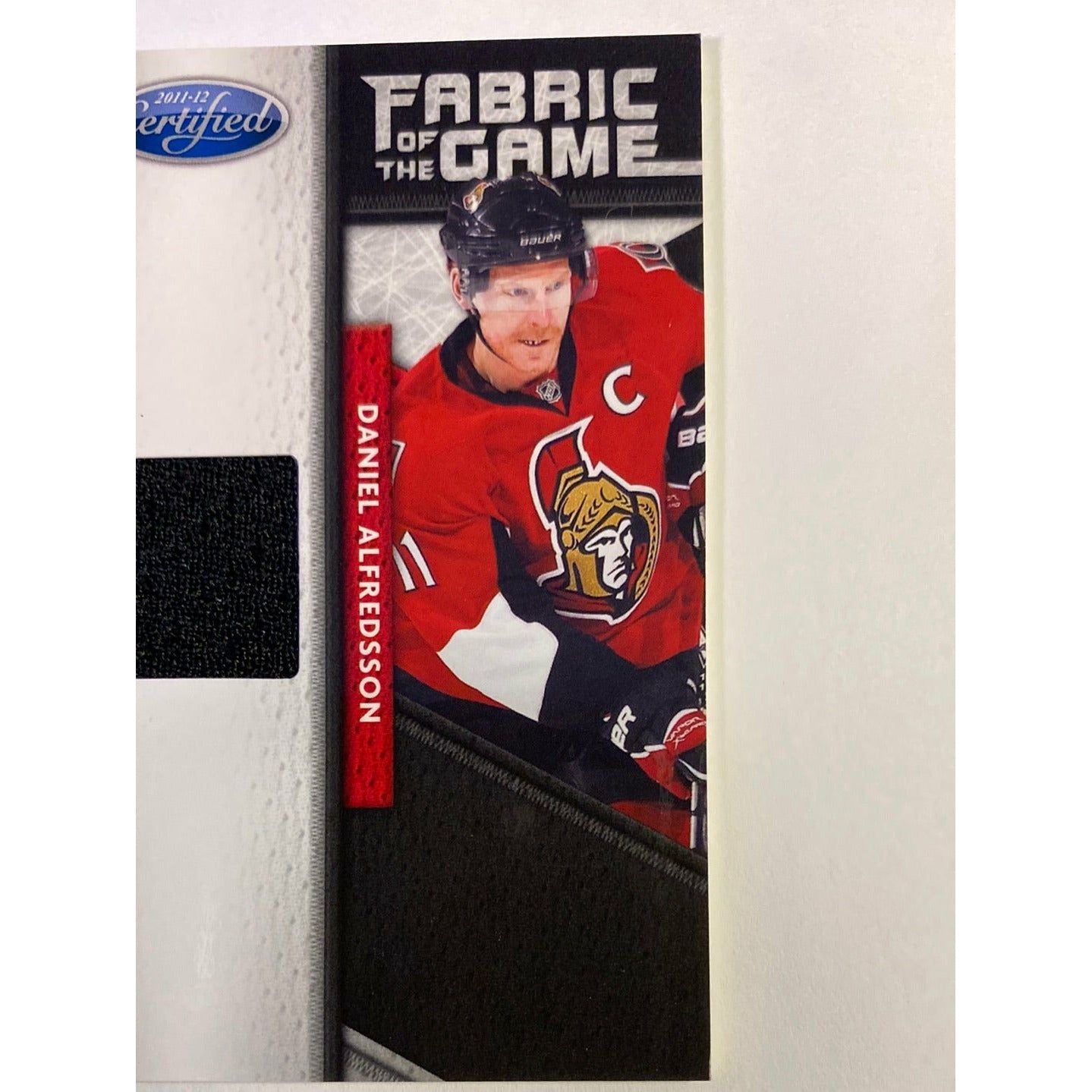 2011-12 Panini Certified Daniel Alfredsson Fabric of the Game /399