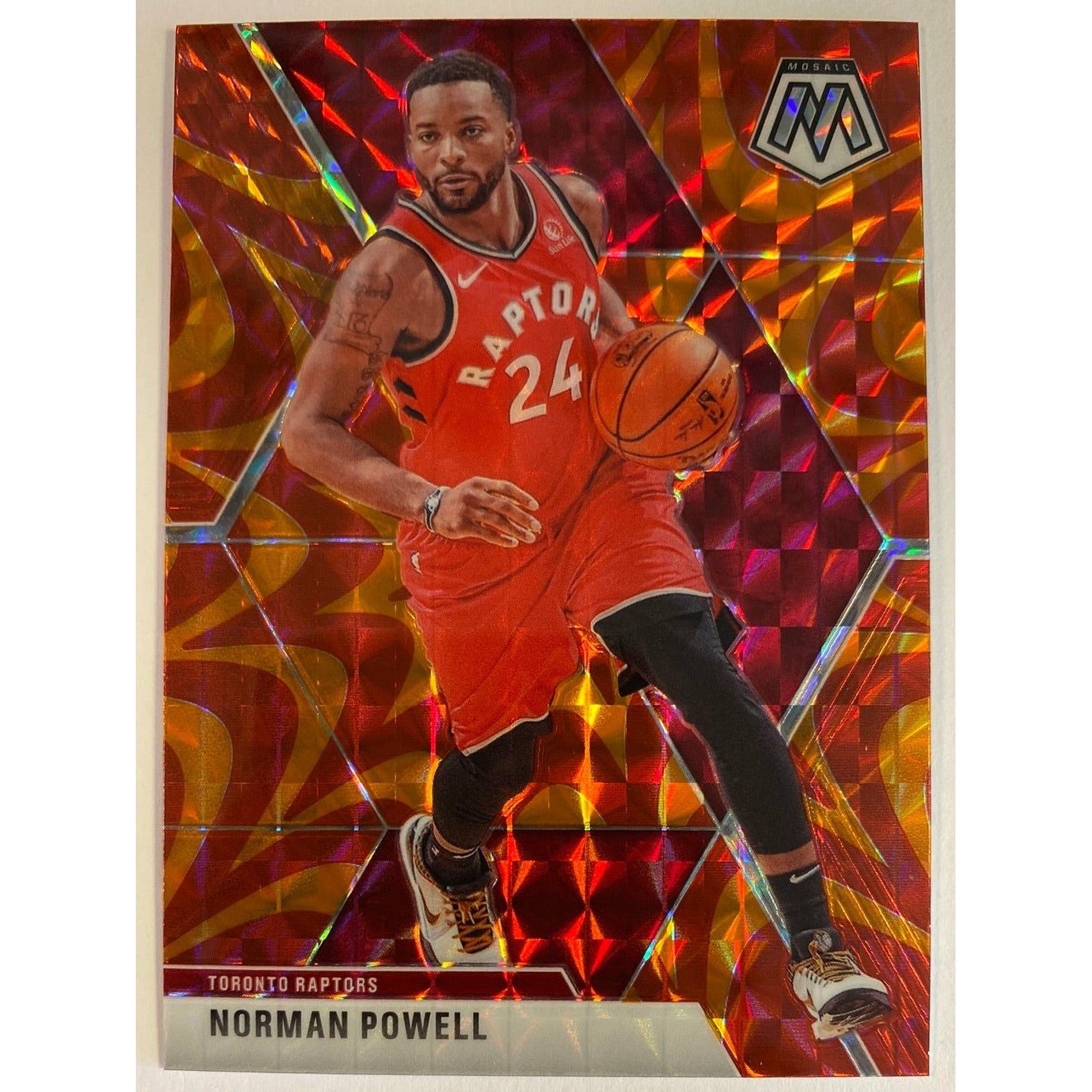  2019-20 Mosaic Norman Powell Orange Reactive Prizm  Local Legends Cards & Collectibles