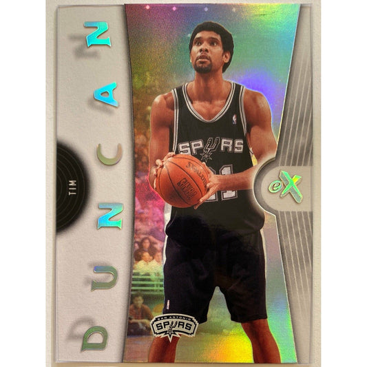  2006-07 Fleer EX Tim Duncan Clear Cut  Local Legends Cards & Collectibles