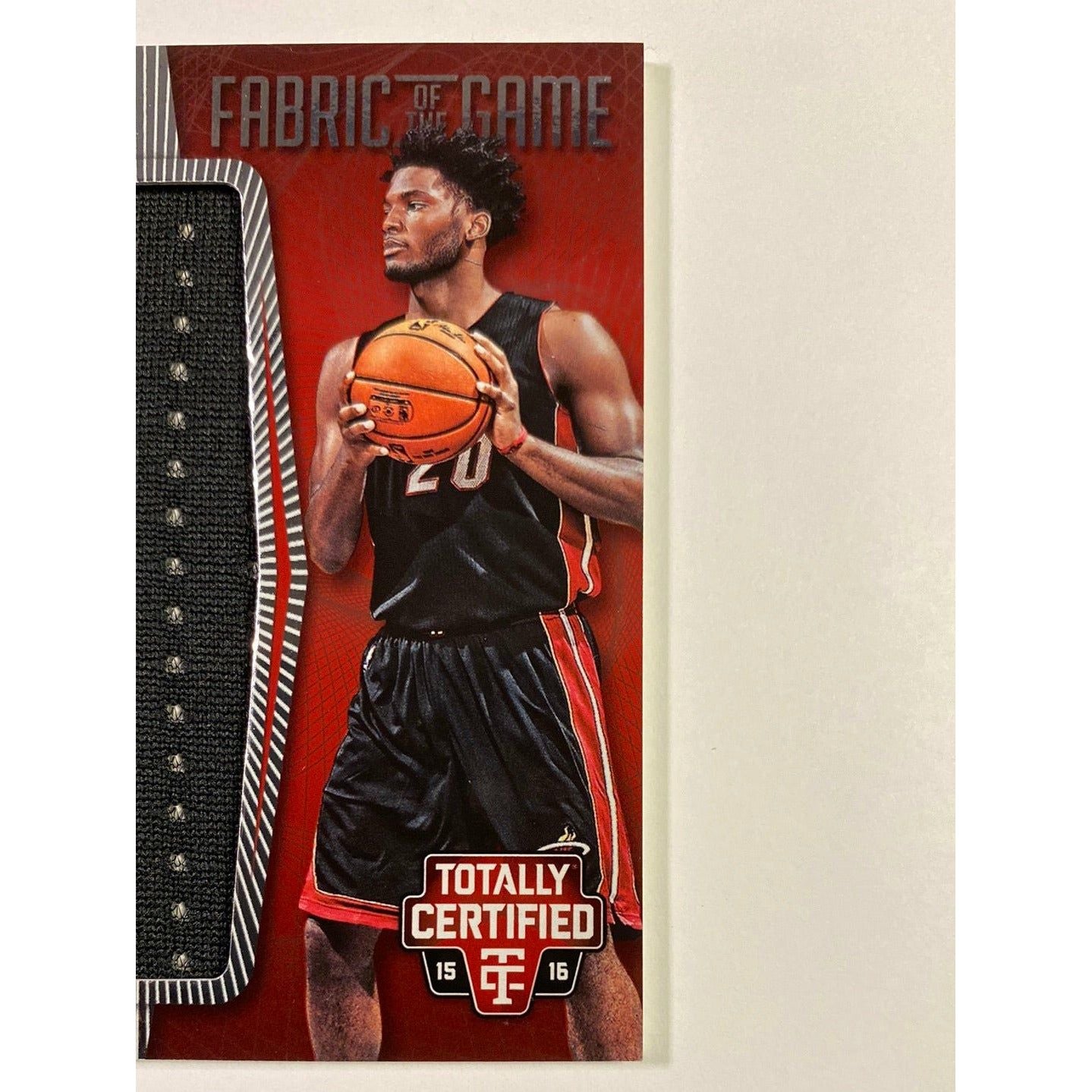 2015-16 Totally Certified Justise Winslow Fabric of the Game RC /199