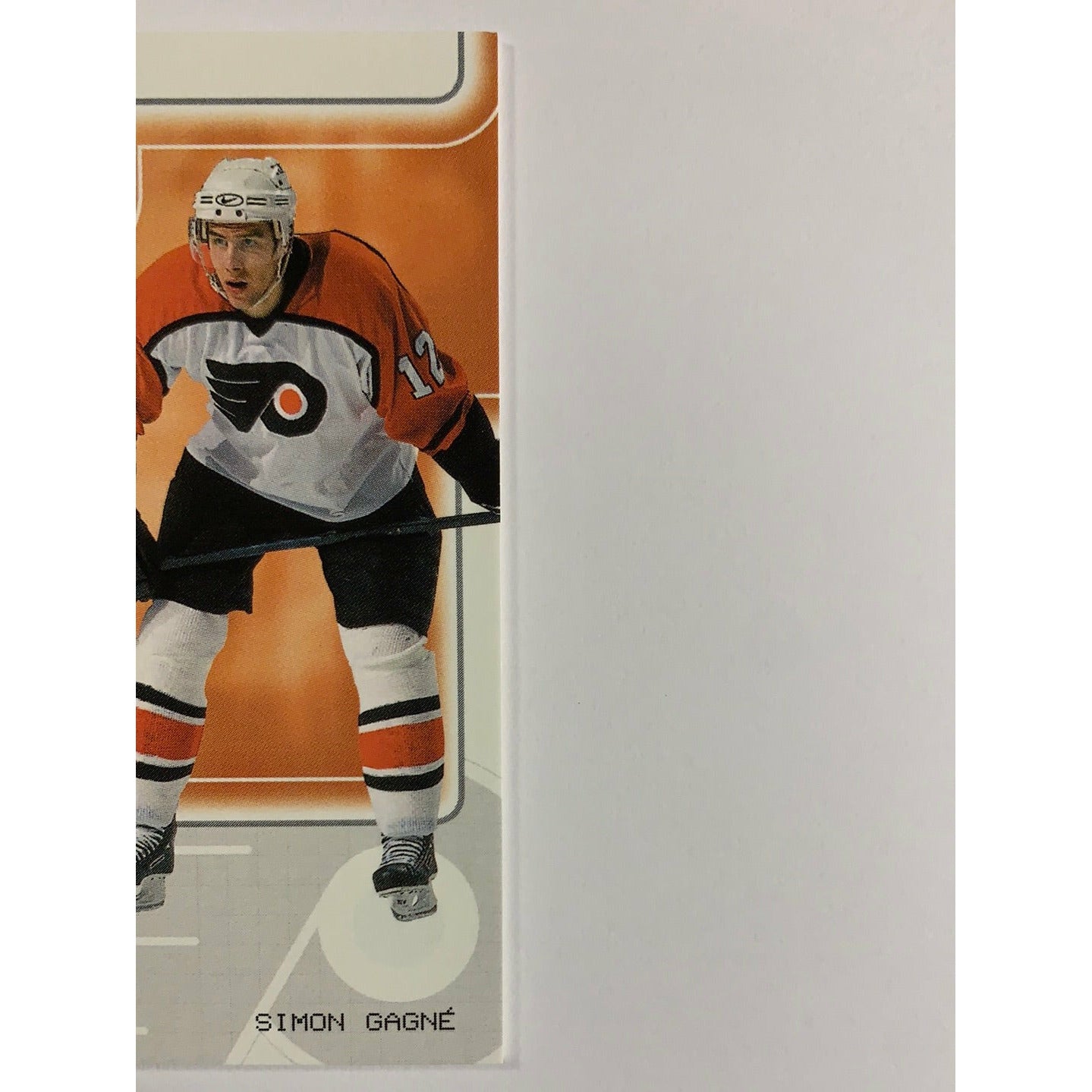 2003-04 Be A Player Simon Gagne Game Used Jersey Patch
