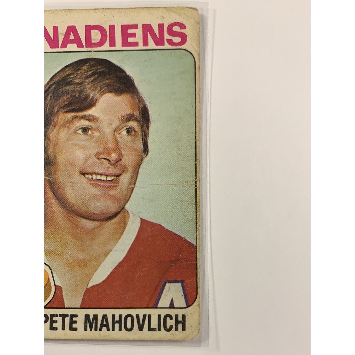  1975-76 O-Pee-Chee Pete Mahovlich  Local Legends Cards & Collectibles