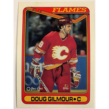 1990-91 O-Pee-Chee Doug Gilmour