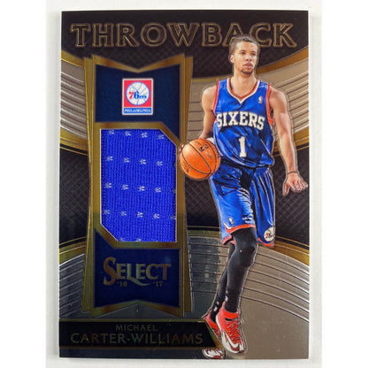 2016-17 Select Michael Carter-Williams Throwback Patch /199