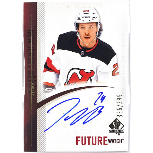 2020-21 SP Authentic Ty Smith Retro Future Watch Auto /399