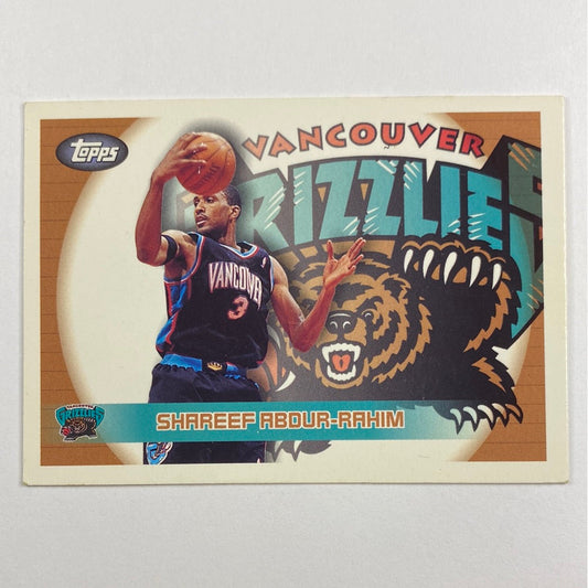 2000-01 Topps Shareef Abdur-Rahim