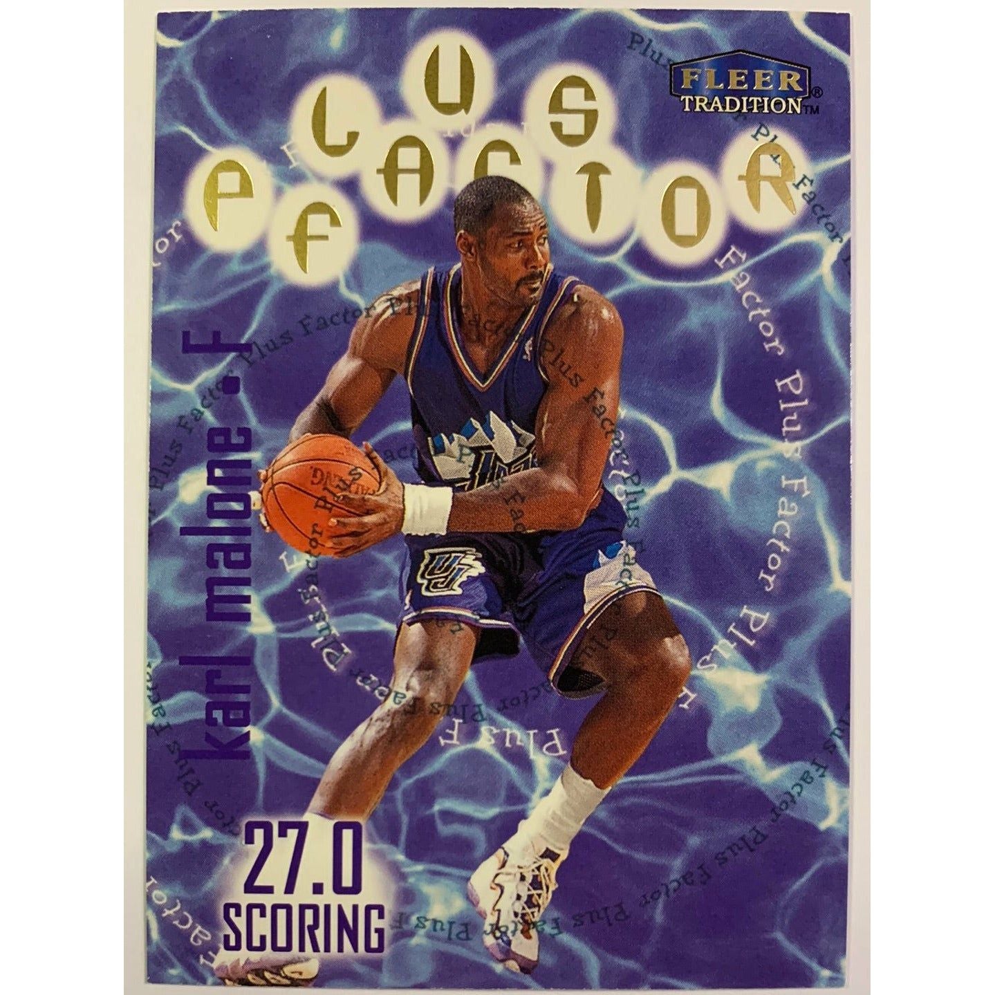  1998-99 Fleer Tradition Karl Malone Plus Factor  Local Legends Cards & Collectibles