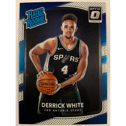  2017-18 Donruss Optic Derrick White Rated Rookie  Local Legends Cards & Collectibles