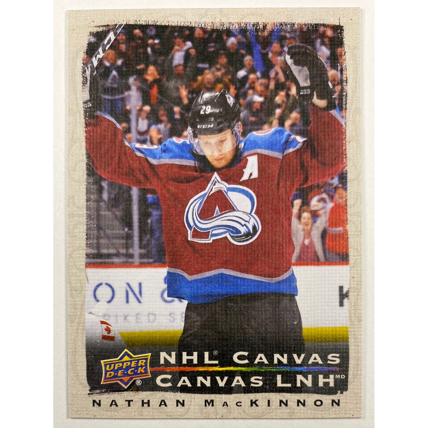 2020-21 Tim Hortons Nathan MacKinnon Canvas