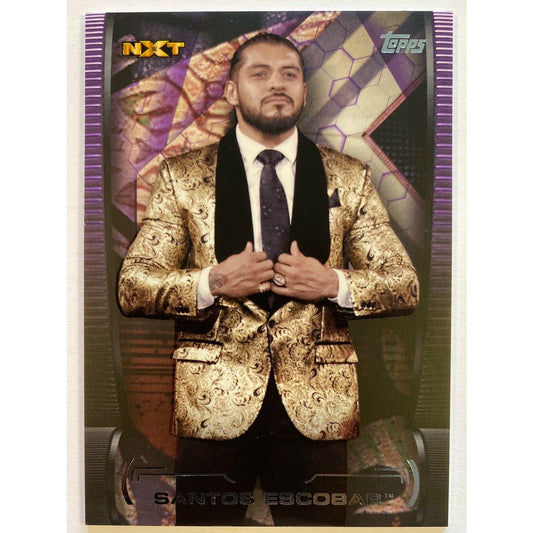  2021 Topps WWE Undisputed Santos Escobar Purple /99  Local Legends Cards & Collectibles