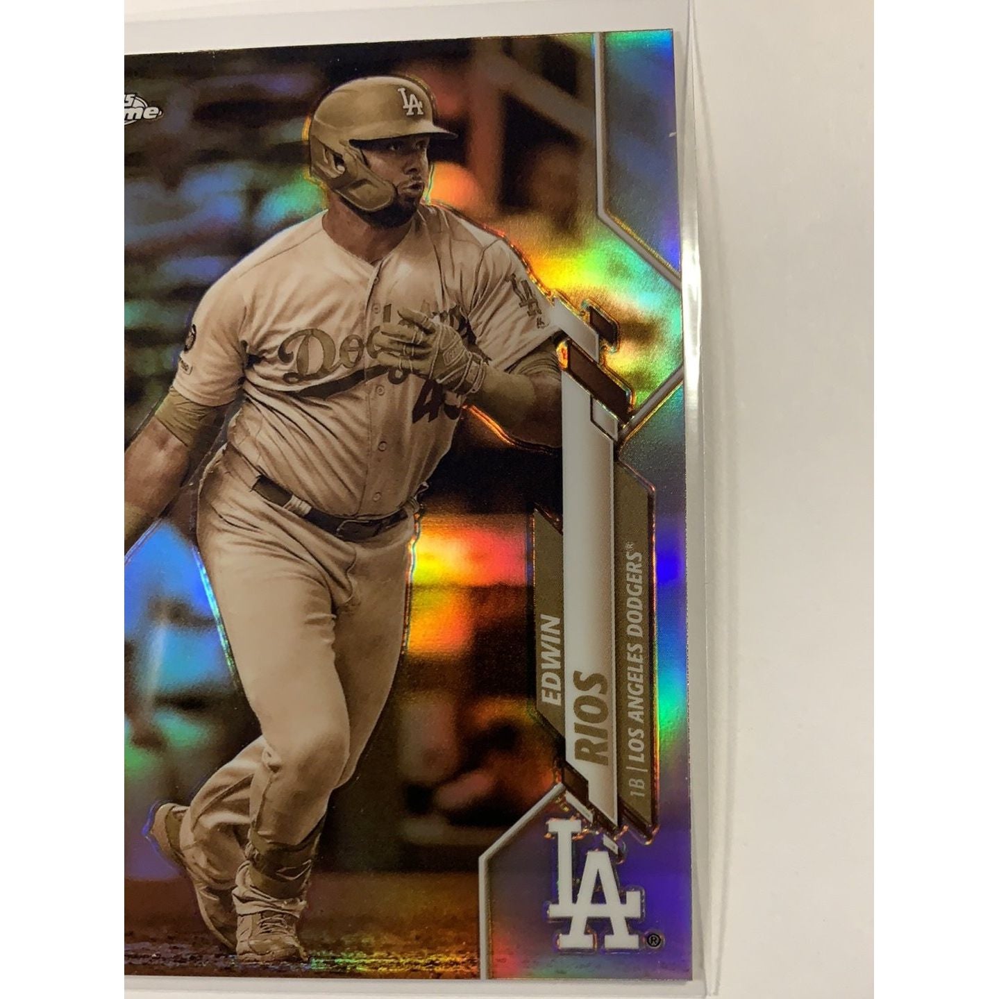  2020 Topps Chrome Edwin Rios RC Sepia Refractor  Local Legends Cards & Collectibles