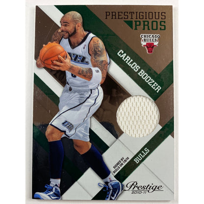 2010-11 Prestige Carlos Boozer Prestigious Pros Patch /499