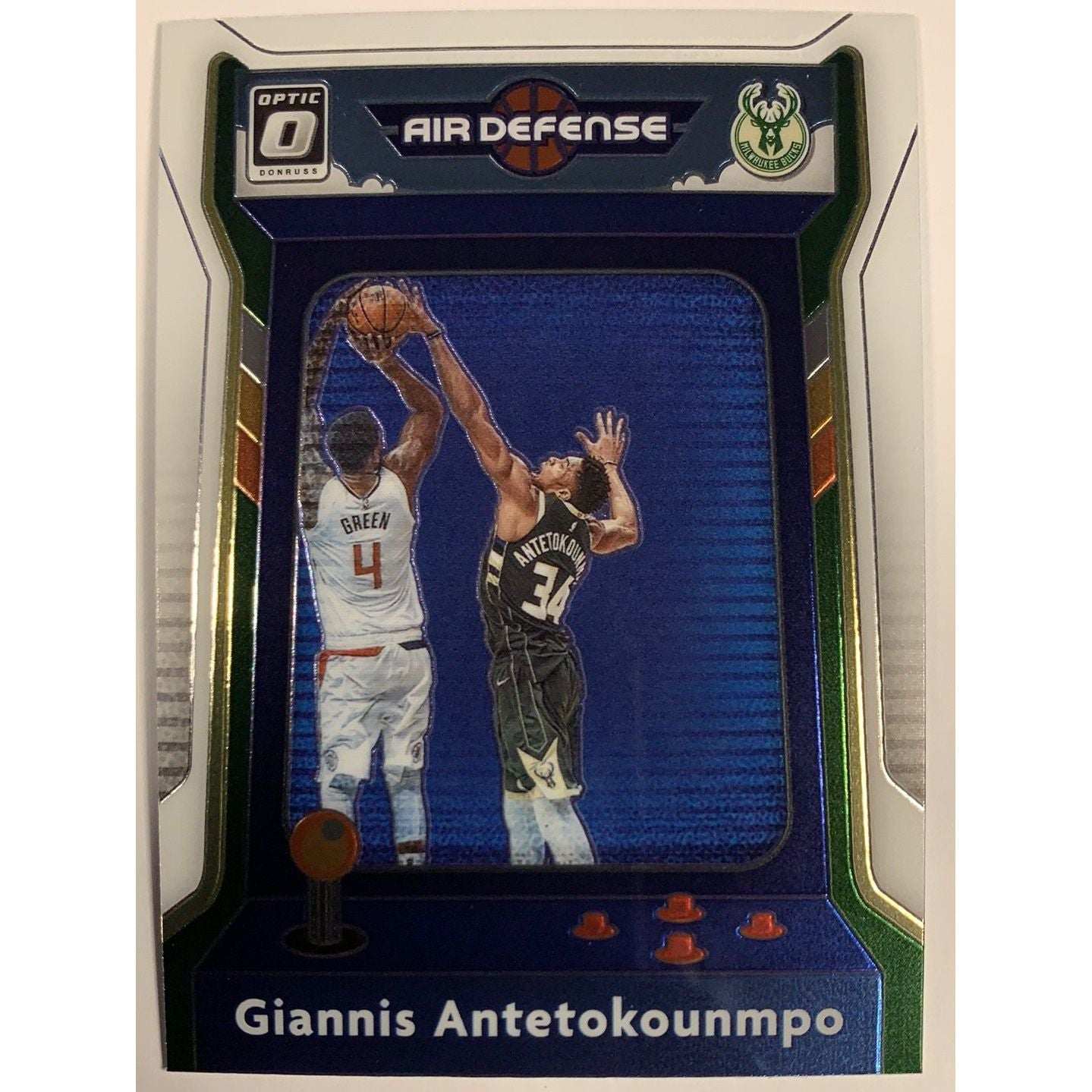  2020-21 Donruss Optic Giannis Antetokounmpo Air Defense  Local Legends Cards & Collectibles