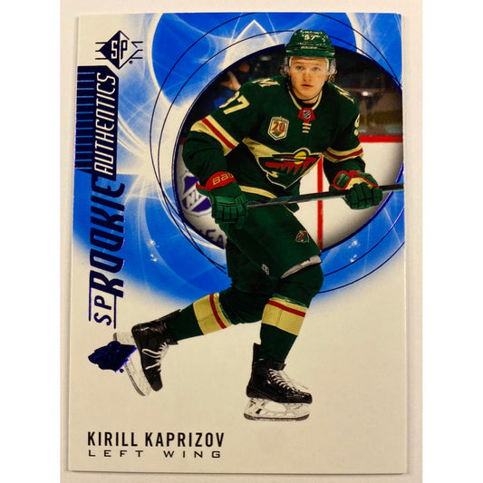 2020-21 SP Authentics Kirill Kaprizov Rookie Authentics Blue