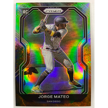 2021 Panini Prizm Jorge Mateo Cosmic Haze RC