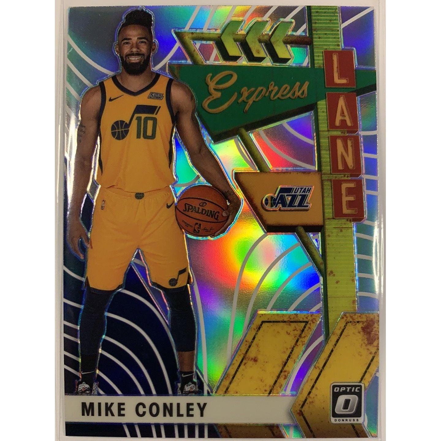  2019-20 Donruss Optic Mike Conley Express Lane Silver Holo  Local Legends Cards & Collectibles