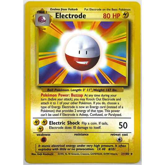Electrode Non-Holo Rare 21/102