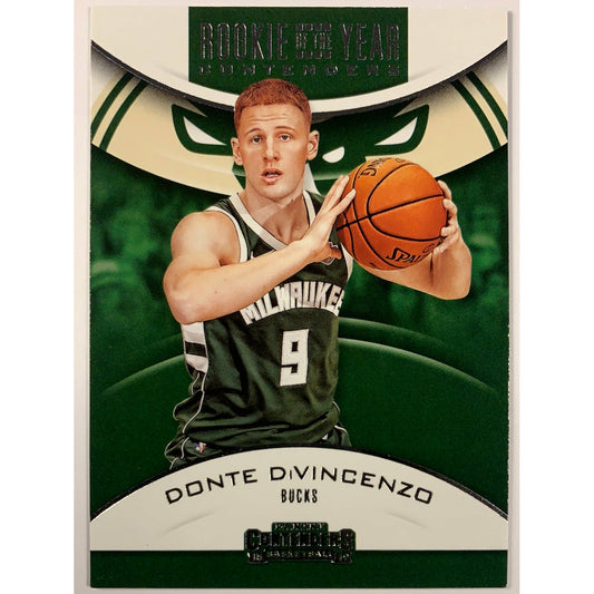  2018-19 Contenders Donte Divincenzo Rookie of the Year Contenders  Local Legends Cards & Collectibles