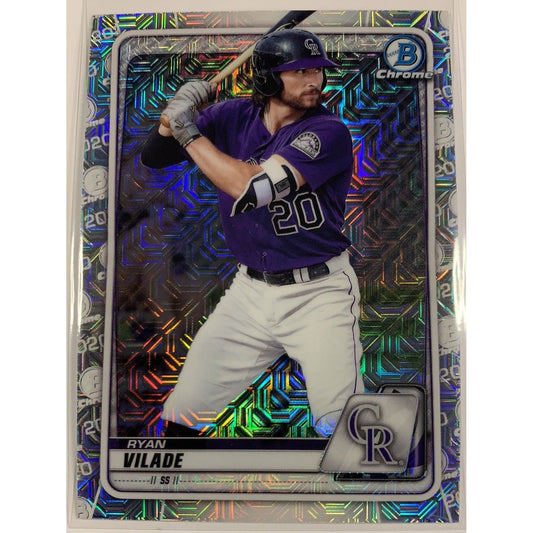  2020 Bowman Chrome Ryan Vilade Mojo Refractor  Local Legends Cards & Collectibles