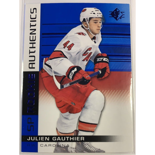  2019-20 SP Julien Gauthier Rookie Authentics  Local Legends Cards & Collectibles