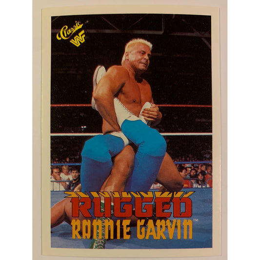  1990 Classic WWF Rugged Ronnie Garvin  Local Legends Cards & Collectibles