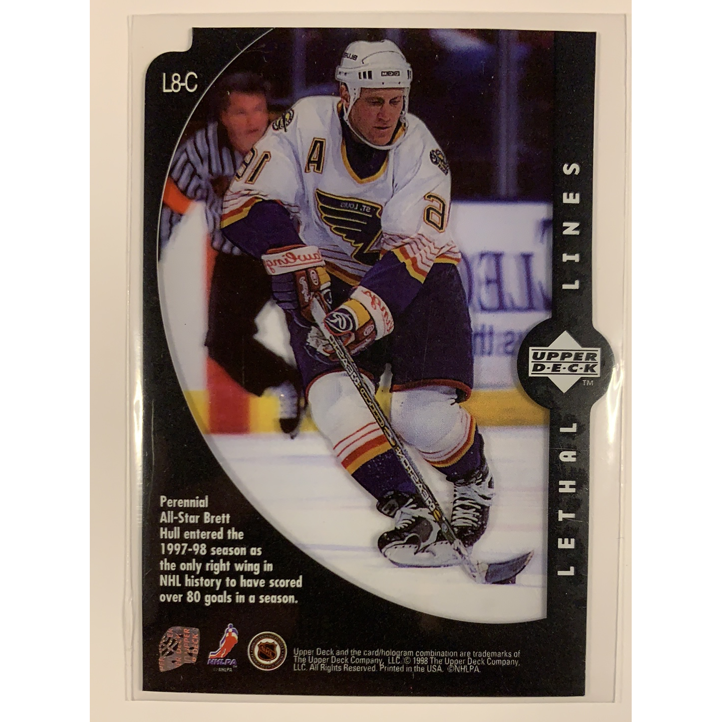  1998-99 Upper Deck Brett Hull Lethal Lines  Local Legends Cards & Collectibles